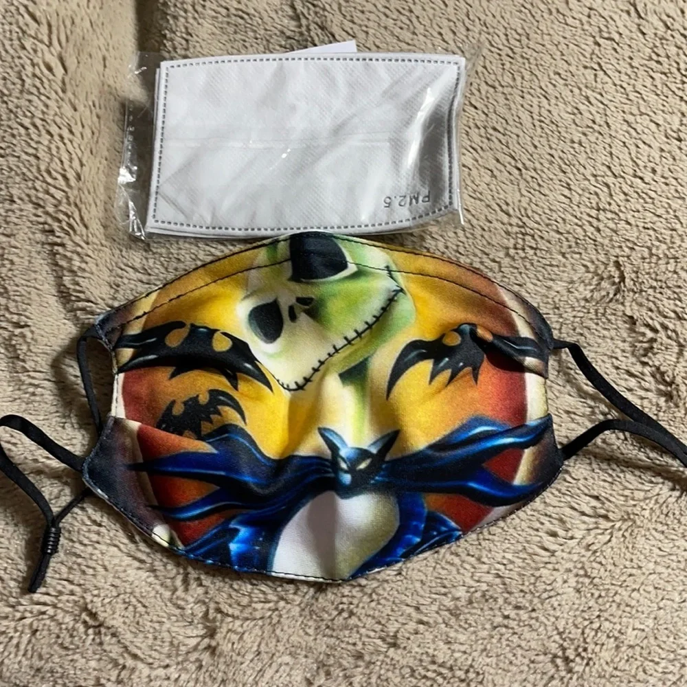 6/$20 New Nightmare before Christmas face mask